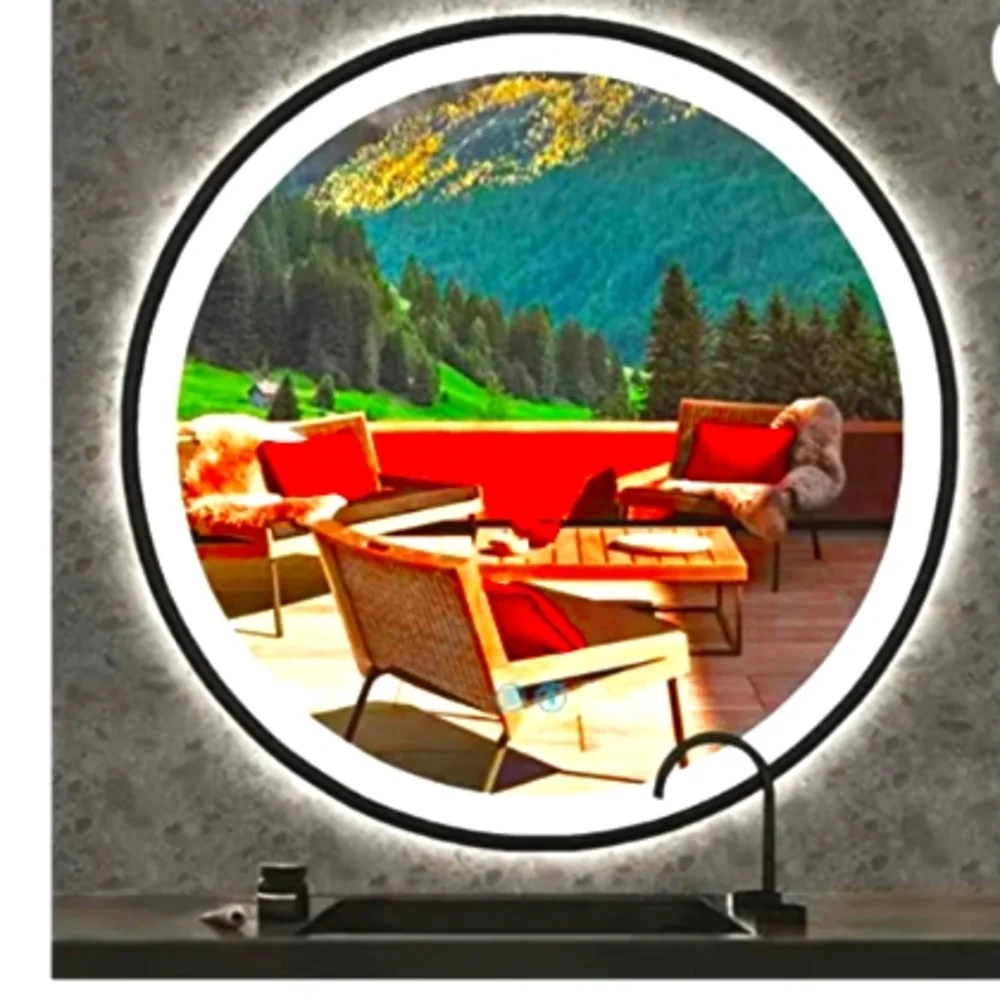 Hollywood Lights Smart Mirror 30*30 Round